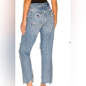 We the Free Distressed Mid Rise Denim